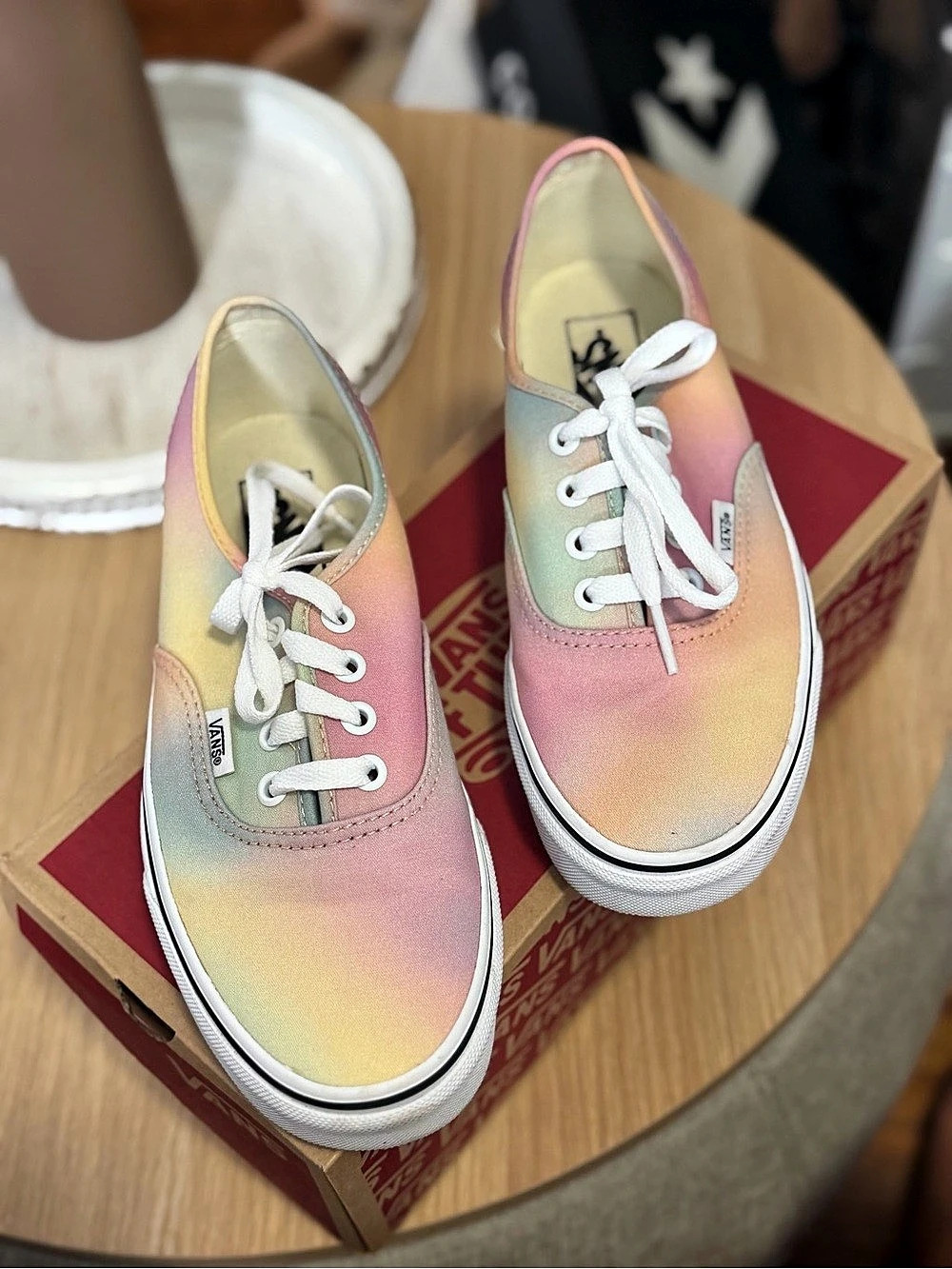 Vans Old Skool Rainbow Sneakers US 7.5 Like New